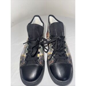 Beauty and The Beast Unbranded Graphic High Top Sneaker Size 9W New Without Box